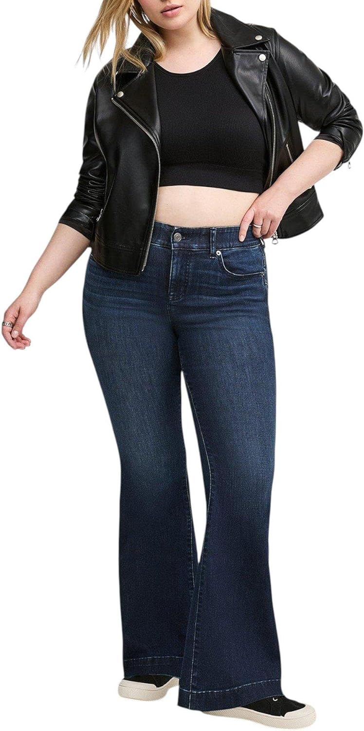 Torrid Women's Plus Size Bombshell Flare High-Rise Jean