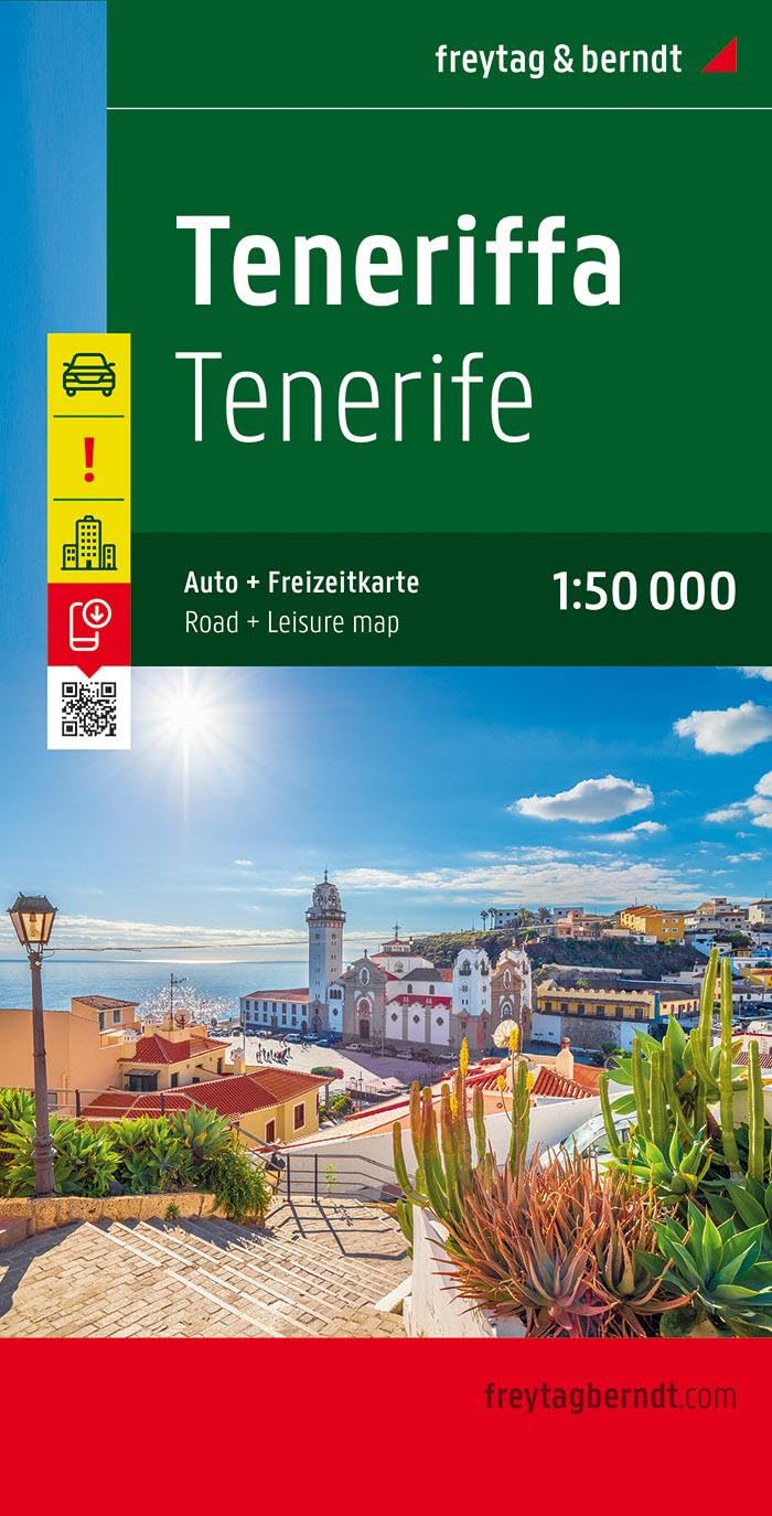 Teneriffa 1 : 50 000: Toeristische wegenkaart 1:50 000