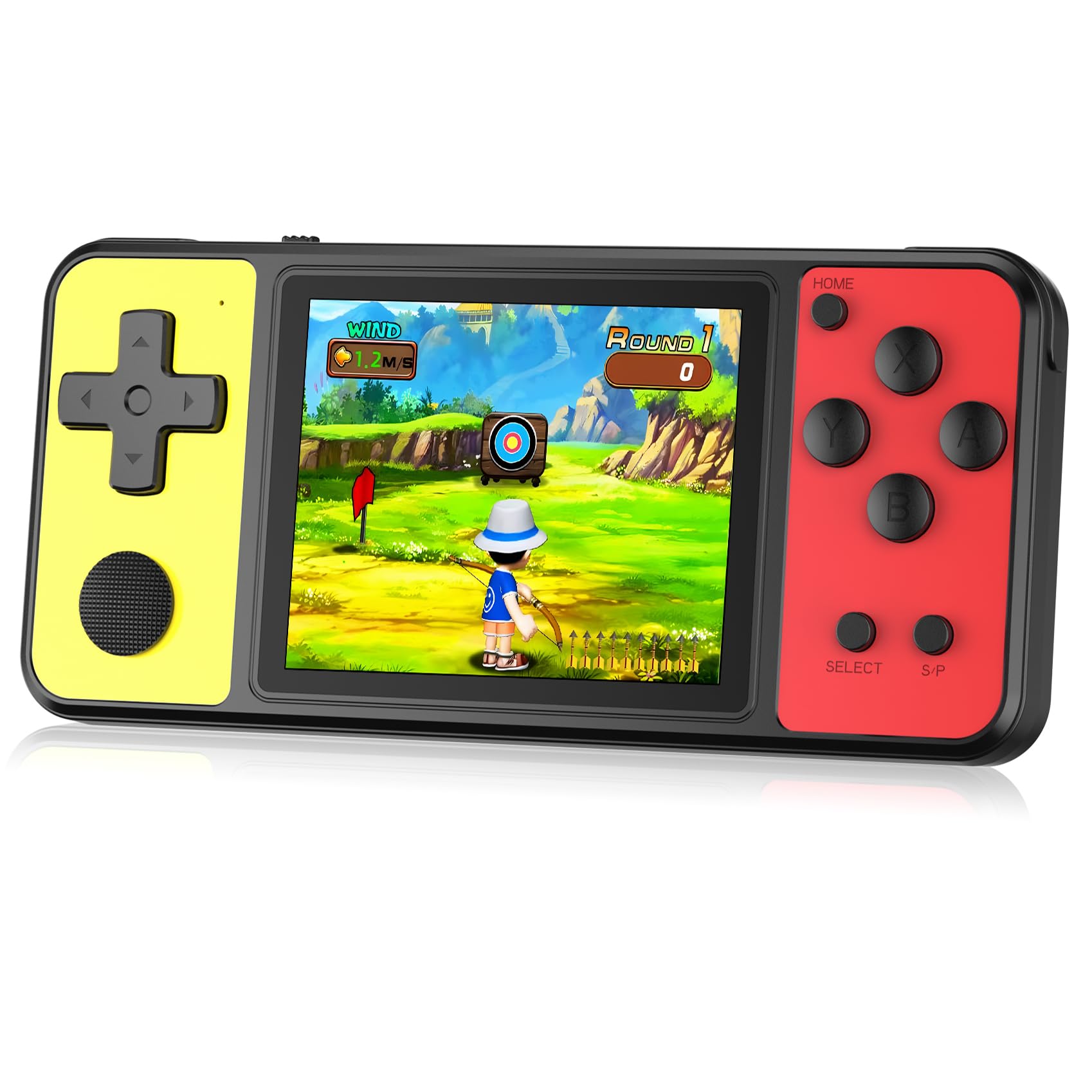 KAVOYI 32 Bit Handheld Games for Kids Built-in 139 Video Games,3.0" IPS Screen Rechargeable Portable Arcade Gaming Player,Electronic Toys for Boys