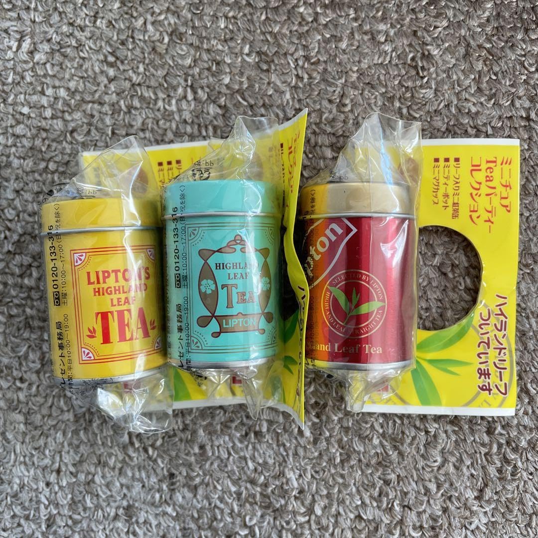 Amazon.co.jp: リプトン ミニチュアTeaパーティーコレクション リーフ