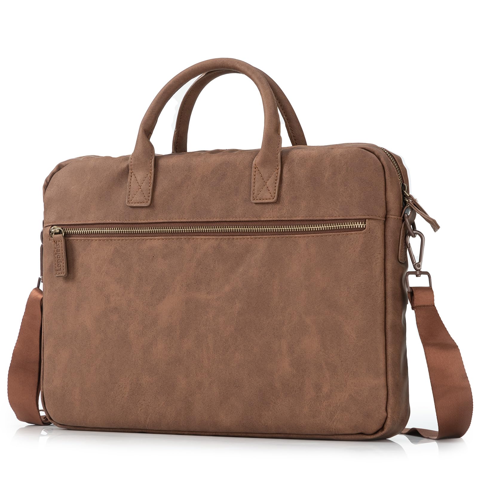 Laptoptasche, Arbeitstasche Herren und Damen PU Leder, Laptop hülle Business Handtasche Tragetasche, Laptophülle, Laptop Tasche mit Griff