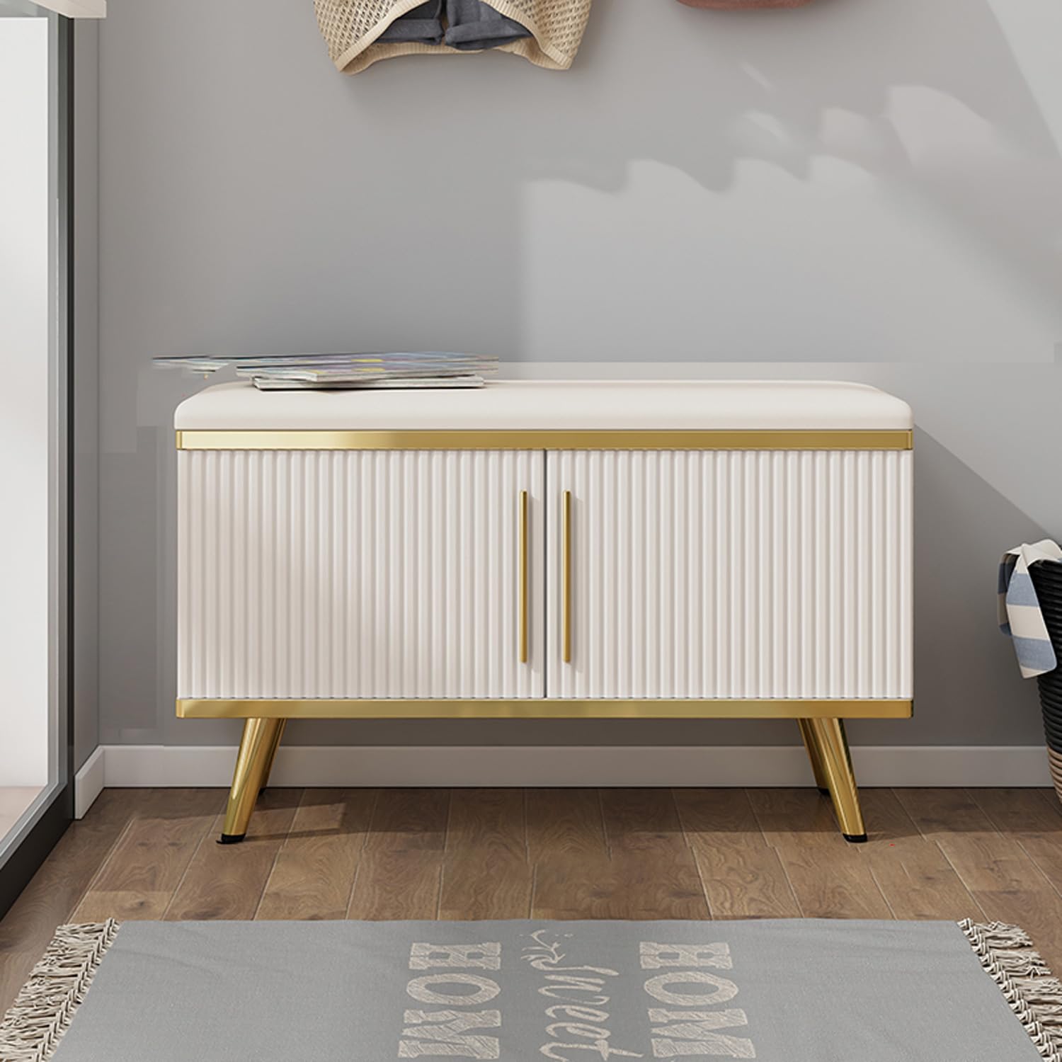 Meuble à chaussures pour entrée encombrée : la solution rangement en bois