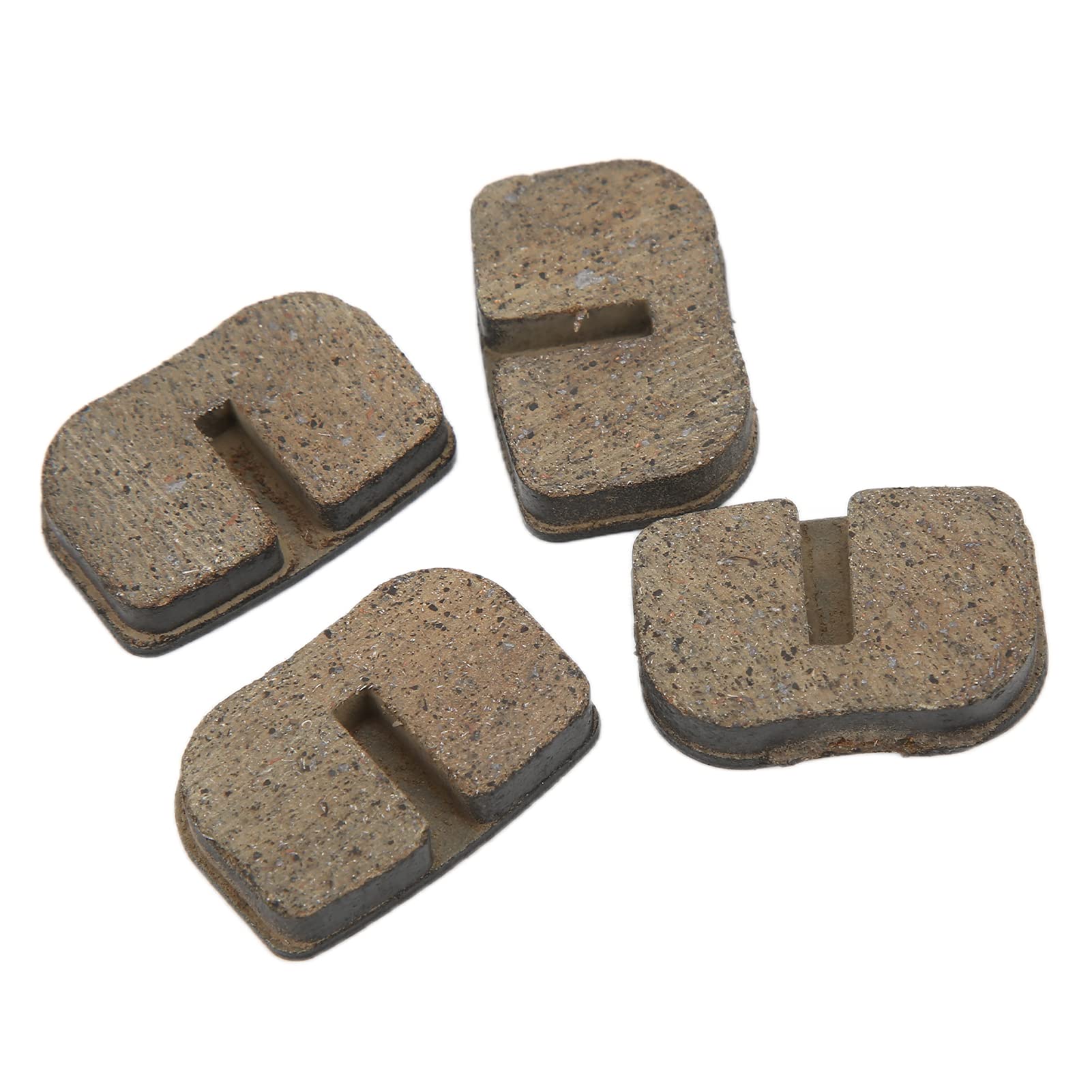 SENECESLI Reliable Rear Disc Brake Shoe Replacement Set for MOTOVOX, Suitable for Mini Bike Go Kart, 4 Pieces for Enthusiasts