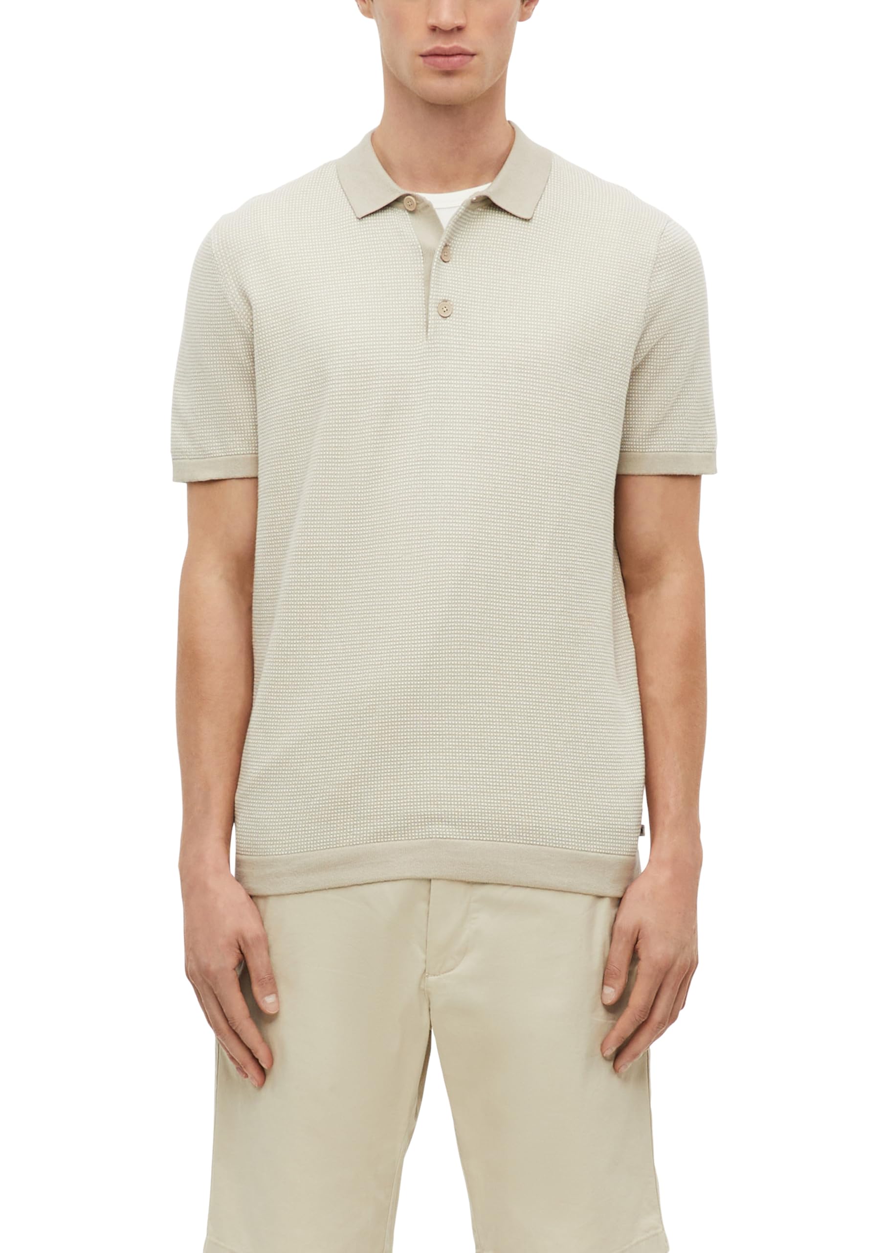 s.Oliver Men's 2179440 Pullover with Polo Collar (Pack of 1), Brown, XXL