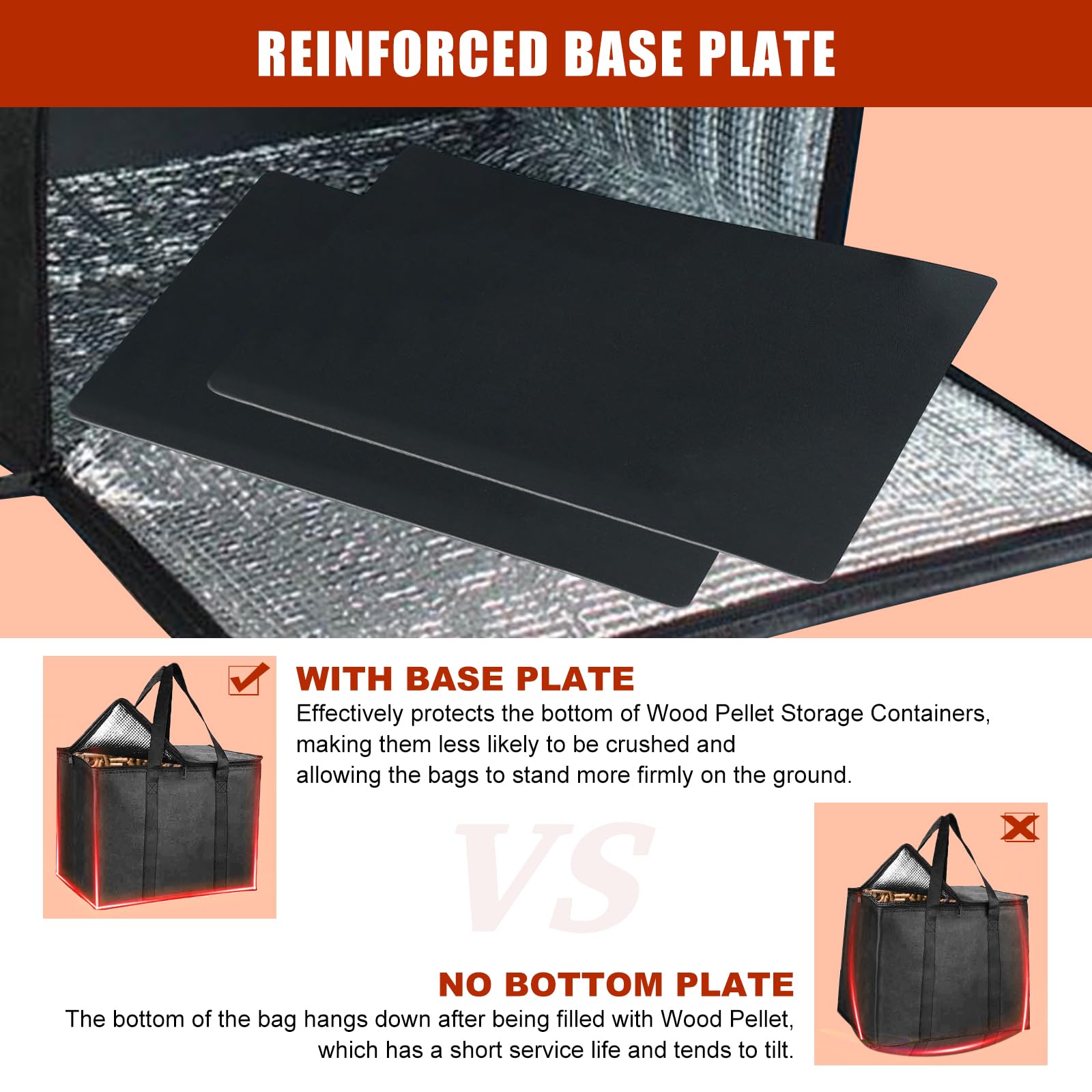 Kawende2 Pack Smoker Pellets Storage Bags As Smoker Accessories