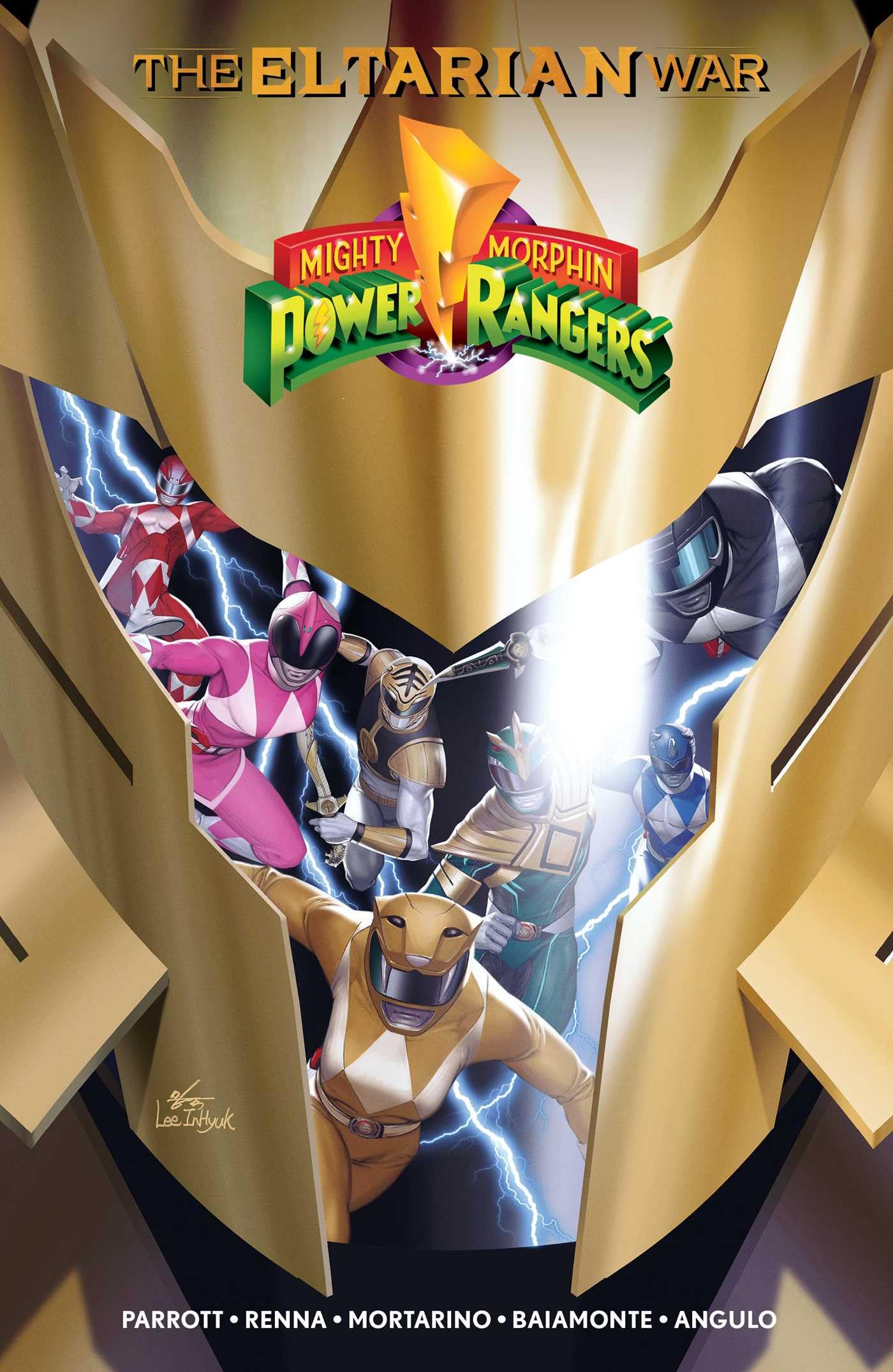 Mighty Morphin Power Rangers: The Eltarian War by Ryan Parrott (Paperback Book)