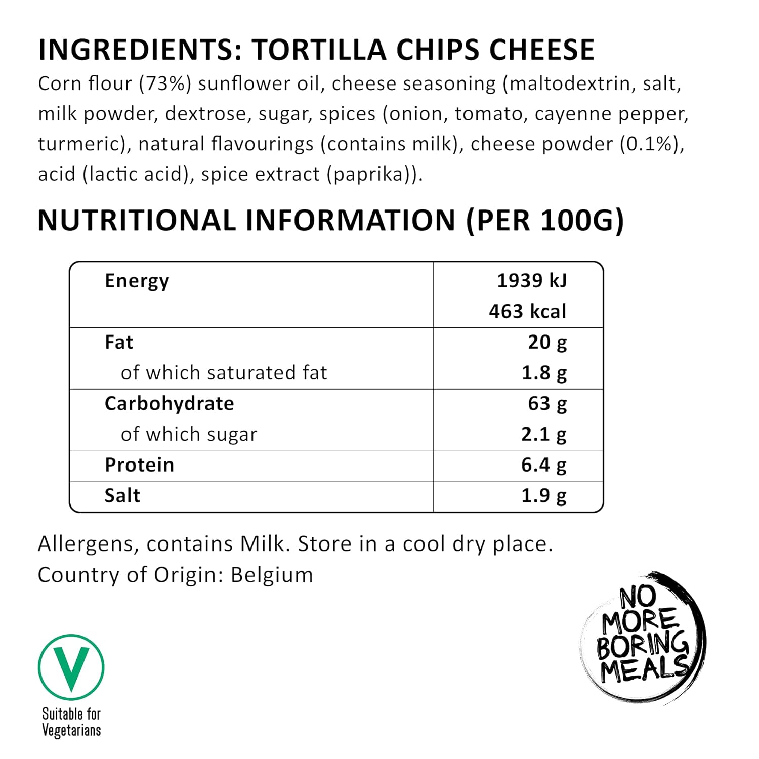 Nacho Cheese Chips | Santa Maria | Crispy Corn Tortilla Chips Cheese | Total Weight 6.53 ounce