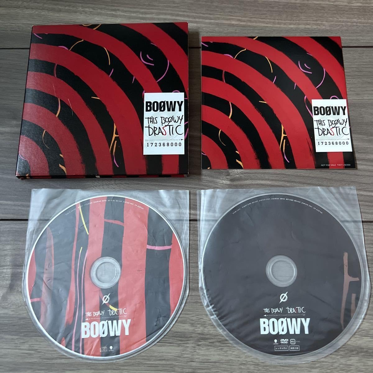 Amazon.co.jp: CD+DVD BOOWY/THIS BOOWY DRASTIC 初回限定盤
