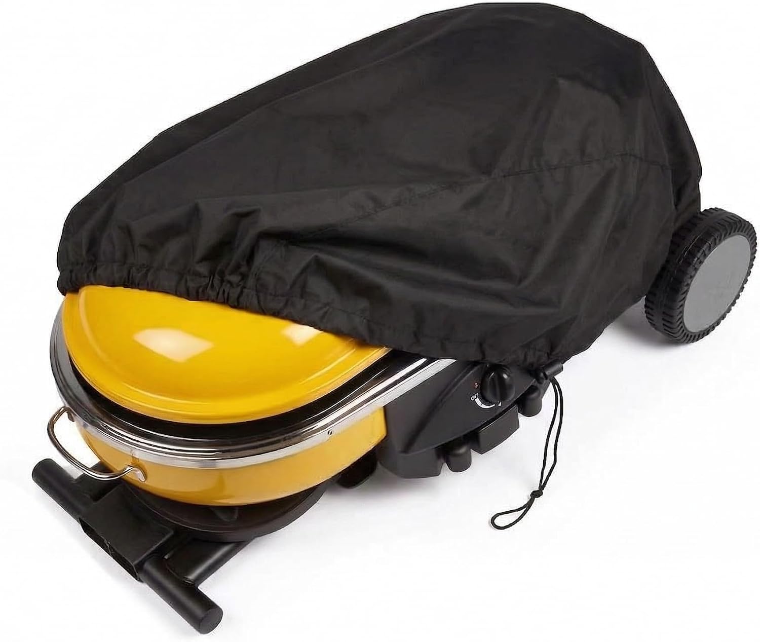 Portable Grill Cover Waterproof, Round Small Gas Burner Cover