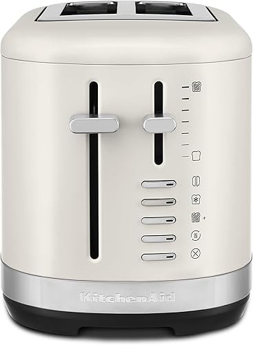 Miniatura 5 de KitchenAid Tostadora de 2 rebanadas, KMT2109, porcelana blanca