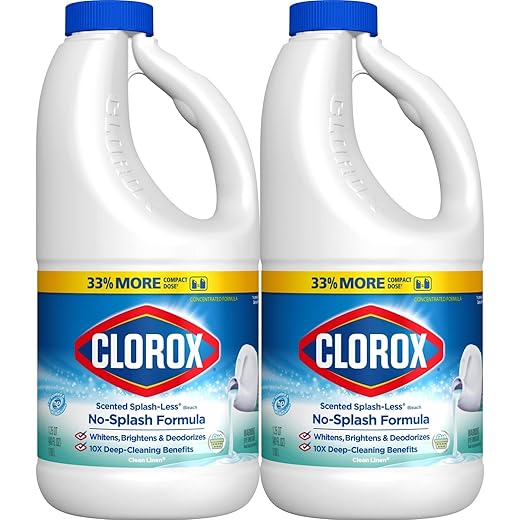 Clorox Splash-Less Bleach, Clean Linen