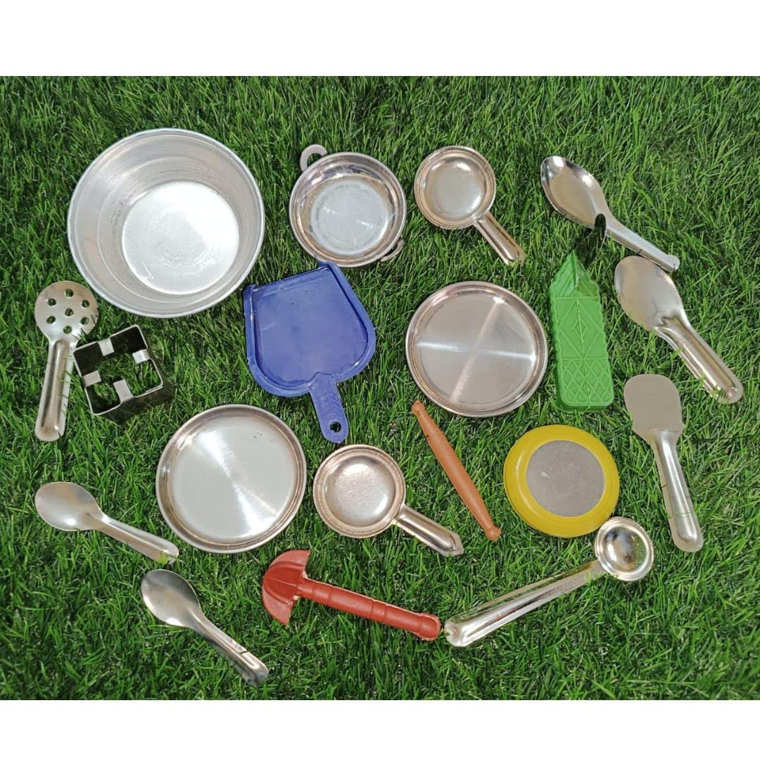 Miniature Kitchen Set Real Cooking Miniature Set Tiny Food Cooking Utensils
