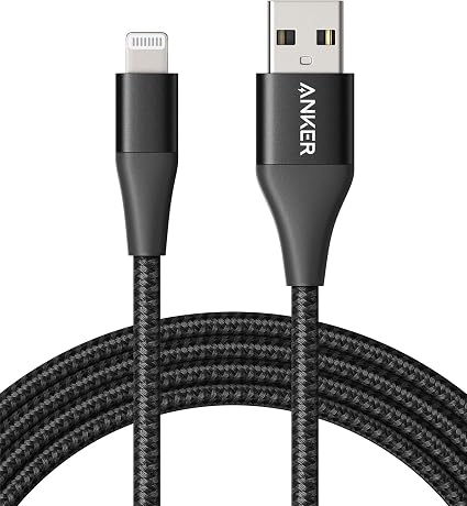 Amazon Co Jp Anker Powerline Ii ライトニングケーブル Mfi認証 高耐久 Iphone 12 12 Pro 11 Se 第2世代 Xr Ipad 各種対応 1 8m ブラック パソコン 周辺機器