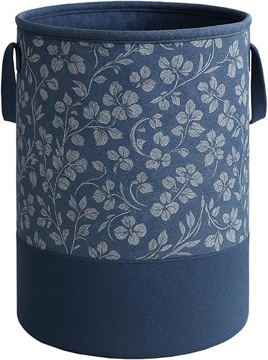 LAXIS HOMFIL Brand 45L Printed Laundry Bag for Clothes Foldable with Easy Carry Handles, Non Woven Laundry Basket for Clothes, Toys, Storage, Clothes Basket Storage Organizer -...