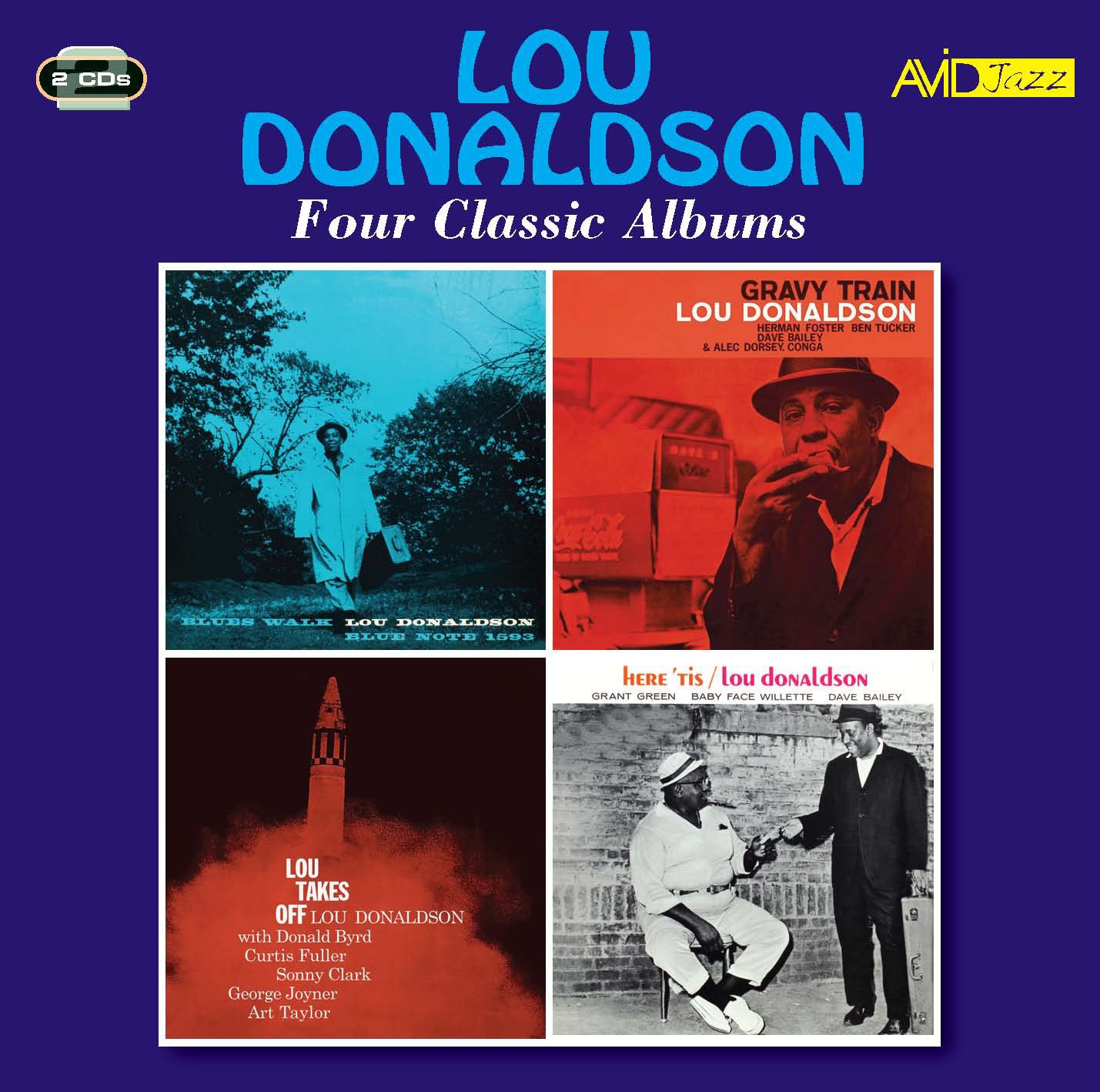 Blues Walk/Gravy Train/Lou Takes Off by Lou Donaldson (CD, 2017)