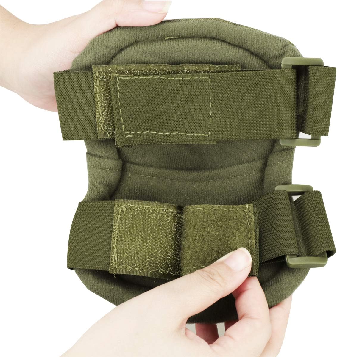Combat Knee & Elbow Protective Pads Set for Outdoor CS Paintball Game Cycling Safety Skateboarding Gear Skates Knee Protection Guard Pads image 5