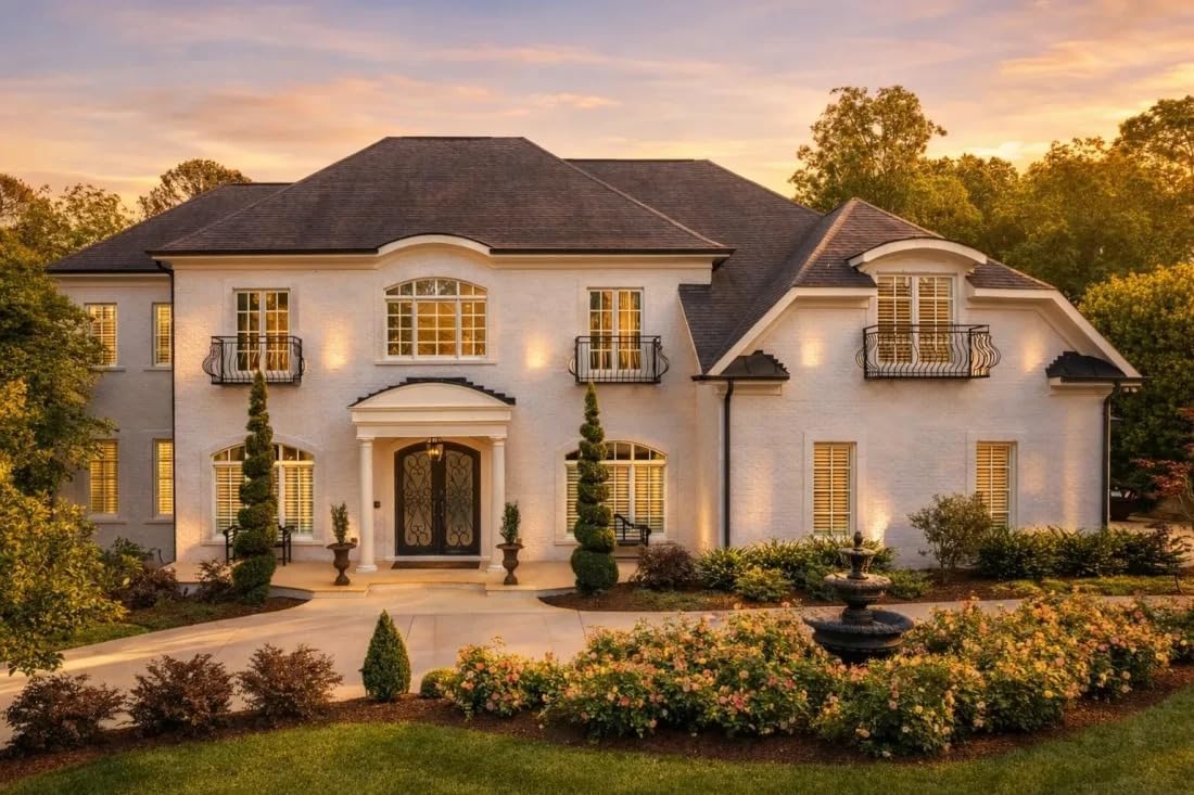 8-1332 HOUSE PLAN - Elegant House Plan with Detailed Floor Plans, CAD Designs & Blueprint