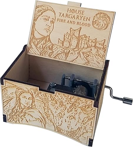 Vista 15 de TheLaser'sEdge, Caja de música de Juego de Tronos con el tema principal del título - House Lannister Casa Lannister