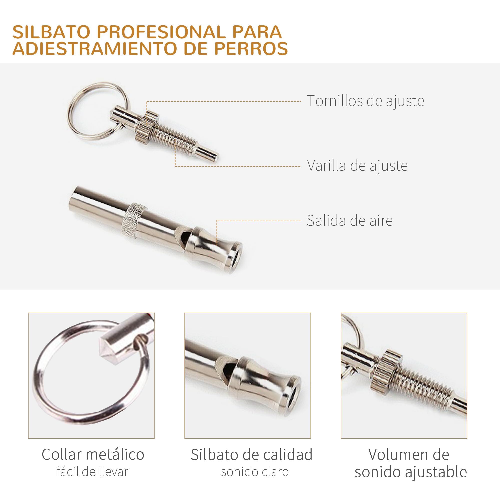 PawHut Set de Entrenamiento de Agilidad para Perros de 4 Piezas Juego de Agilidad para Perros con Piquetes para Slalom Zona de Reposo Valla y Anillo de Salto Naranja