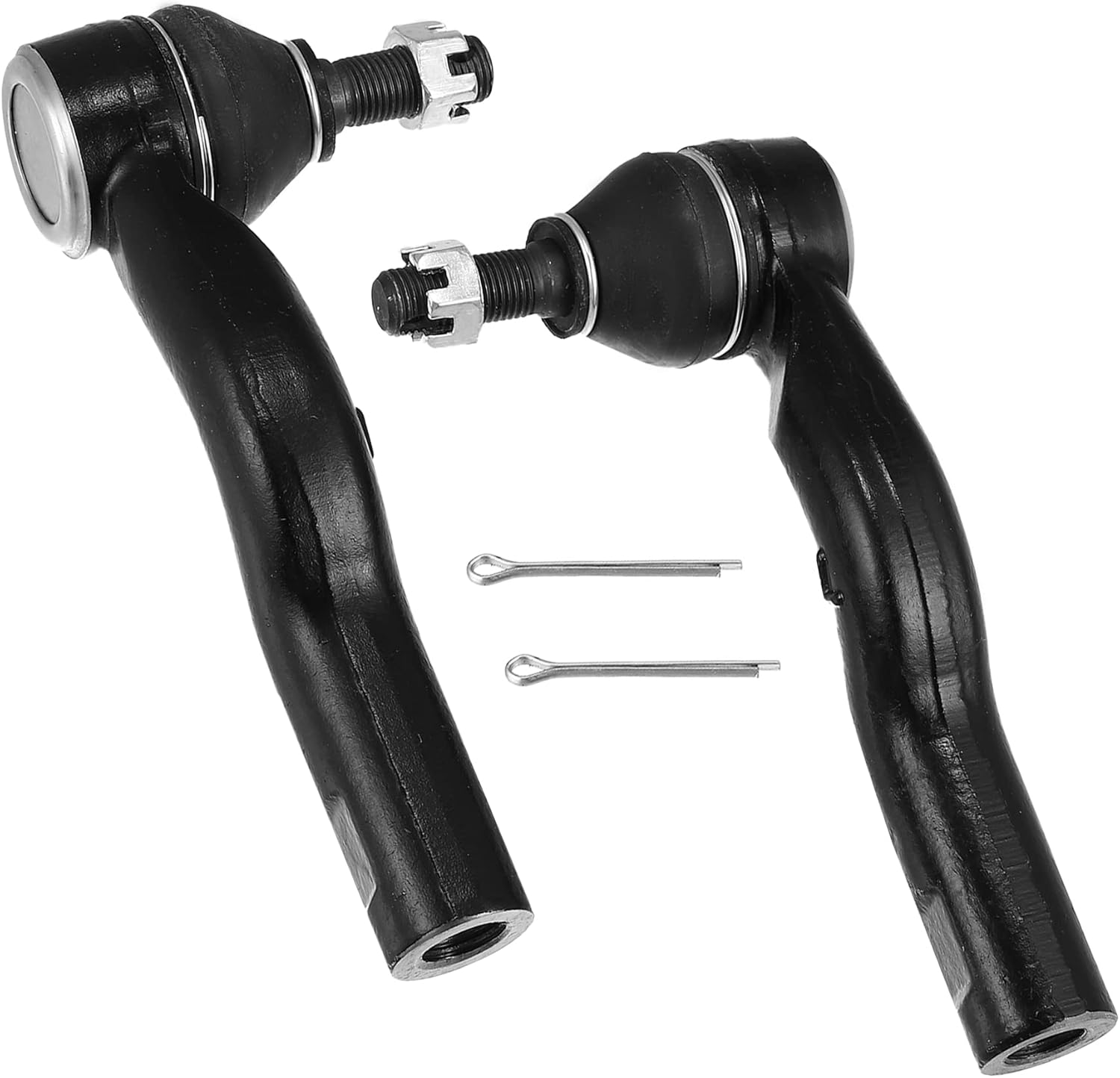 X AUTOHAUX 2pcs Front Outer Tie Rod Links Suspension Steering Tie Rod End ES800798 ES800797 for Mercury Milan 2010-2011 for Ford Fusion 2010-2012
