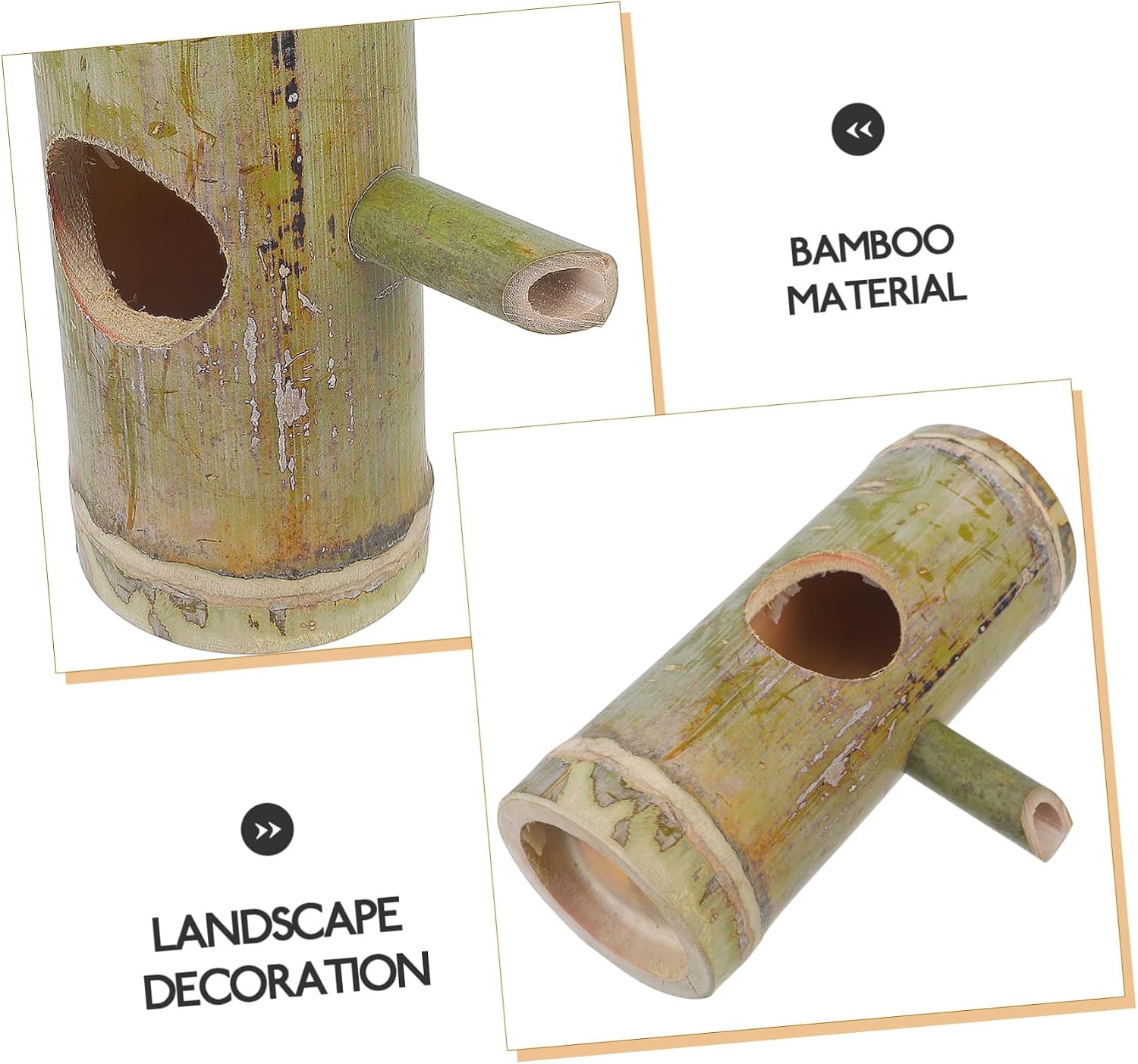 Levemolo Water Fountain Decor Outdoor Water Spout for Material Versatile Fountain for Use Elegant Garden Decor Accessory