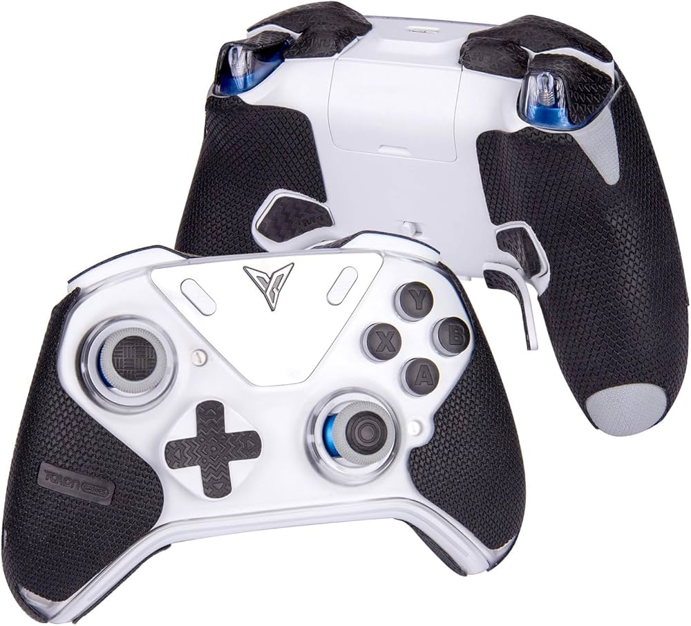 apex5 コラボ コントローラー Amazon.co.jp: 【 グリップ力強化 & 吸汗力強 ＆ ボタン図形付き