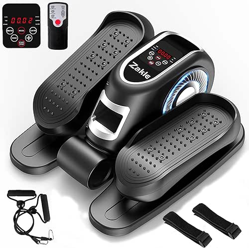 Zakle Under Desk Elliptical Machine, Electric Elliptical Training Machine w/Remote