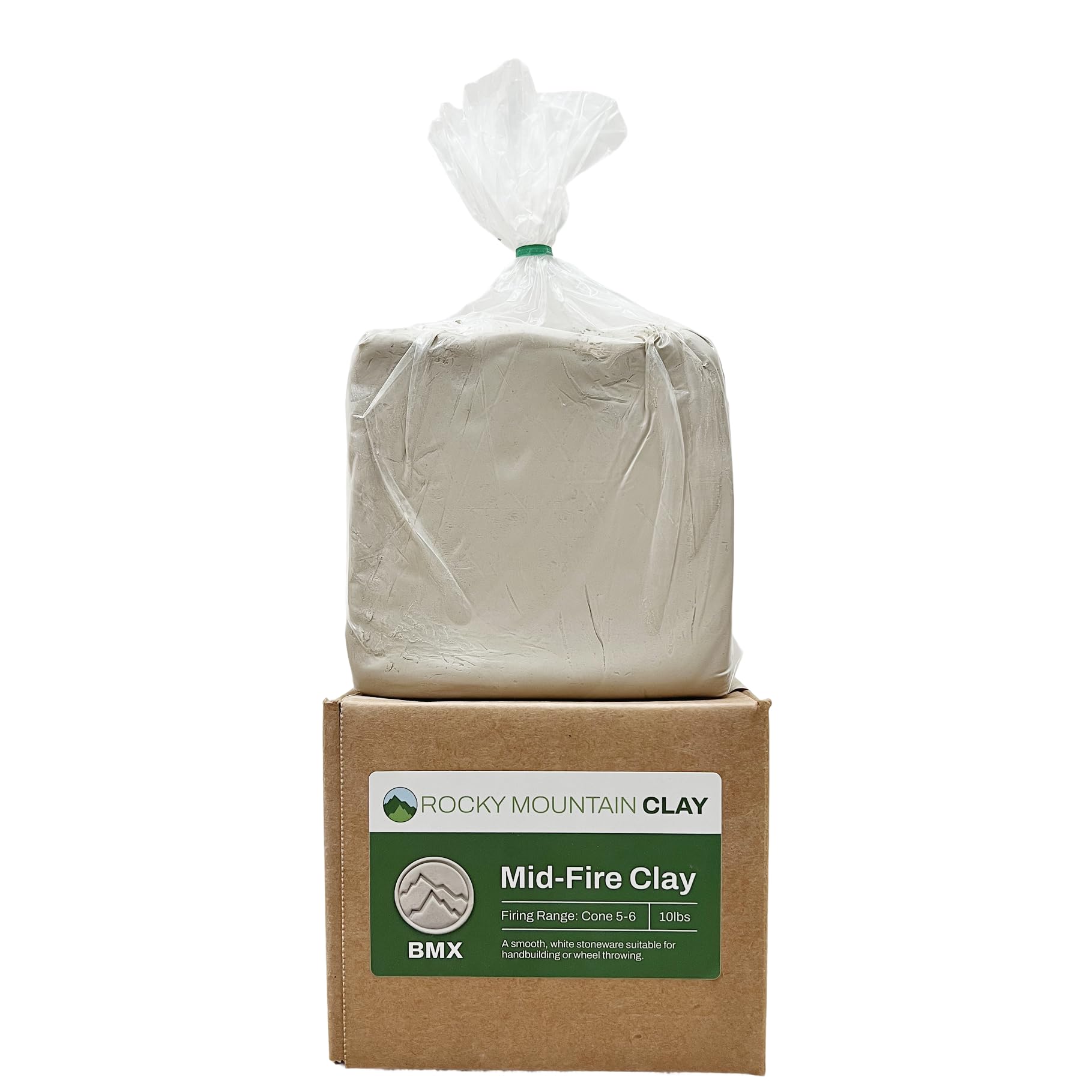 Pottery Clay: Best Mix- BMix - BMX - Mid Fire Cone 5-7 - Rocky Mountain Clay