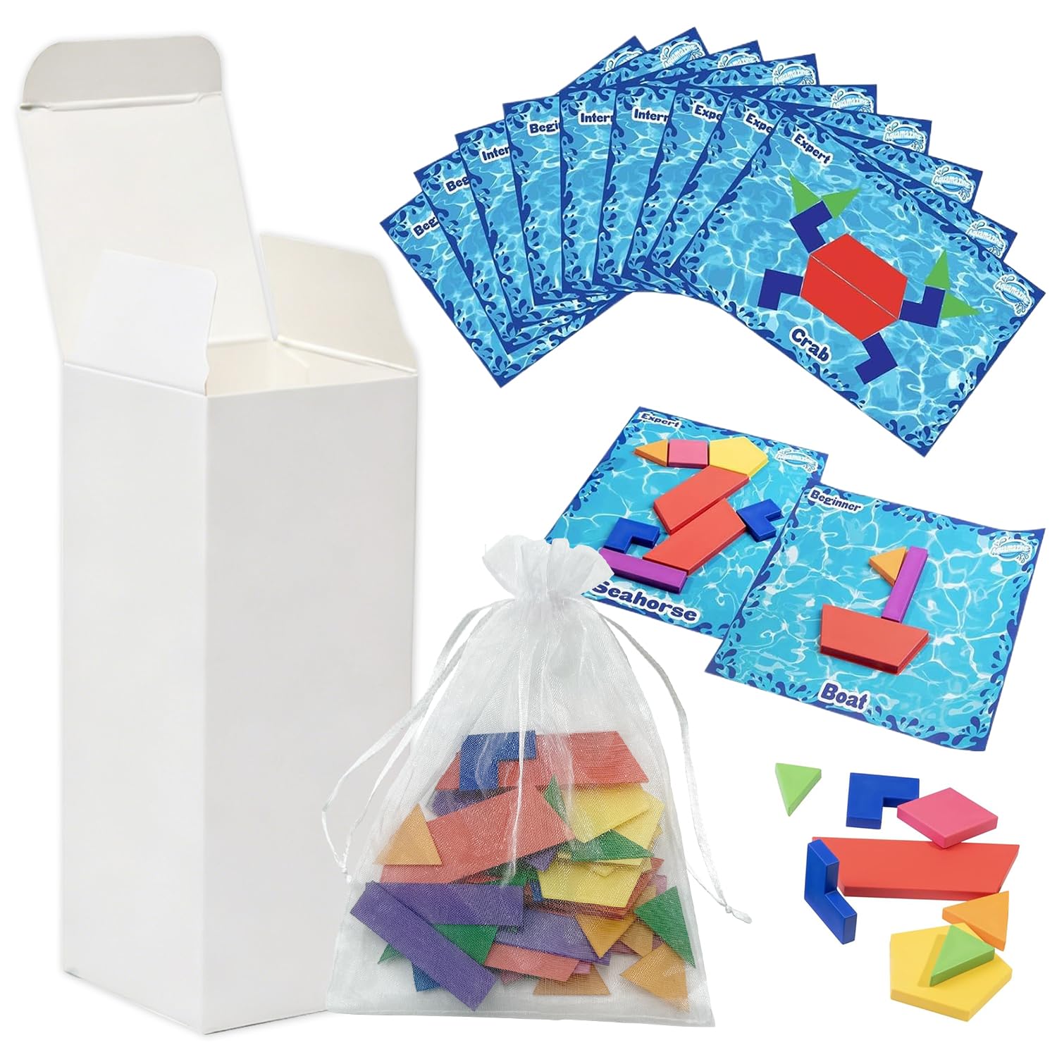 Divertidos Juegos De Entrenamiento De Natación, Juegos Divertidos para Nadar bajo el Agua, Juego Rompecabeza Buceos Piscinas con 40 Figuras Diferentes Formas, para Viajes, Vacaciones, Playa, Picnic