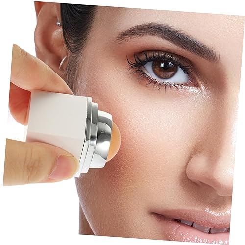 Miniatura 3 de FRCOLOR Rodillo volcánico absorbente de aceite, herramienta reutilizable para el cuidado de la piel facial para el control portátil de masaje de