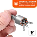 HARFINGTON 10pcs Hex Nut Driver Drill Bit 1/4" 6-Point Socket 1/4" Hex Shank Magnetic Nut Setter CR-V Steel Quick-Change Nut for Power Drills Impact Drivers, Silver Tone