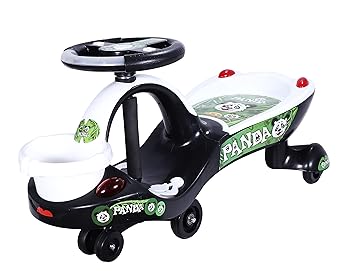 Toyzone Eco Panda Magic Car | Ride-on Baby Car | Swing Car | Comfortable Seat | Elegant Design | Twister Ride on | for Kids Age 2+ (Toyzone Eco Panda-51909)