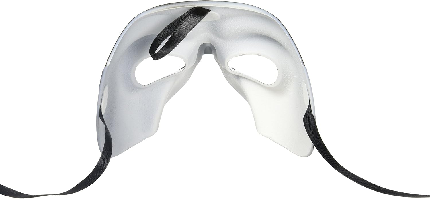Black And Silver Long Nose Mask : Clothing, Shoes & Jewelry