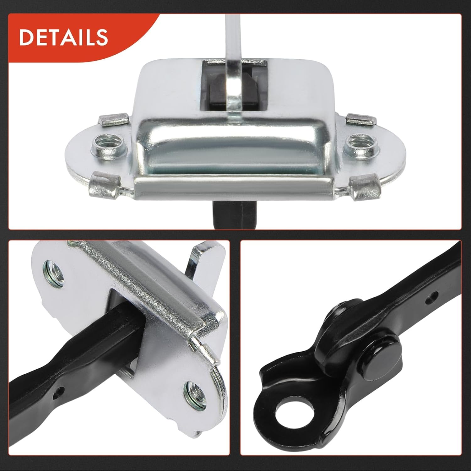 A-Premium 2PCS Front Left and Right Door Check Strap Stopper Compatible with Toyota RAV4 2006-2014