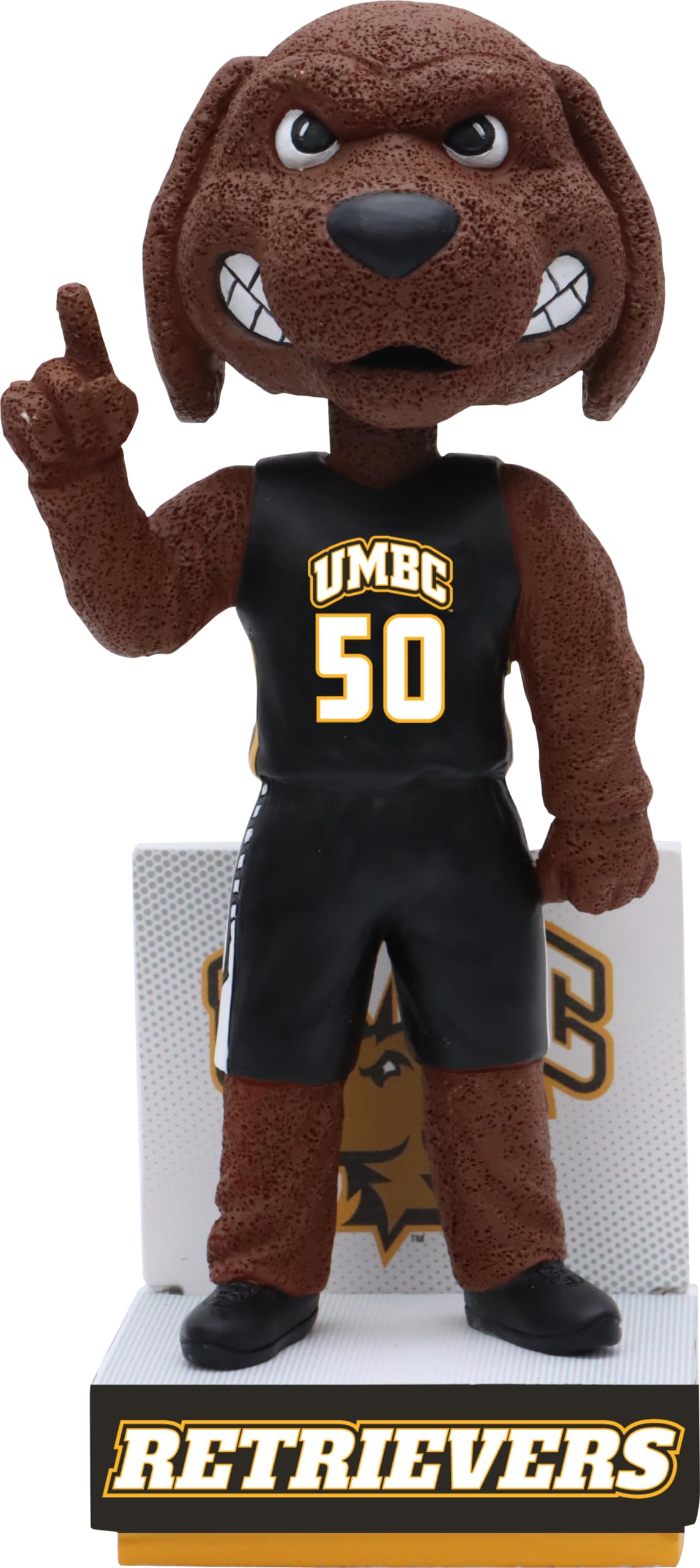 True Grit UMBC Retrievers Mascot Bobblehead College
