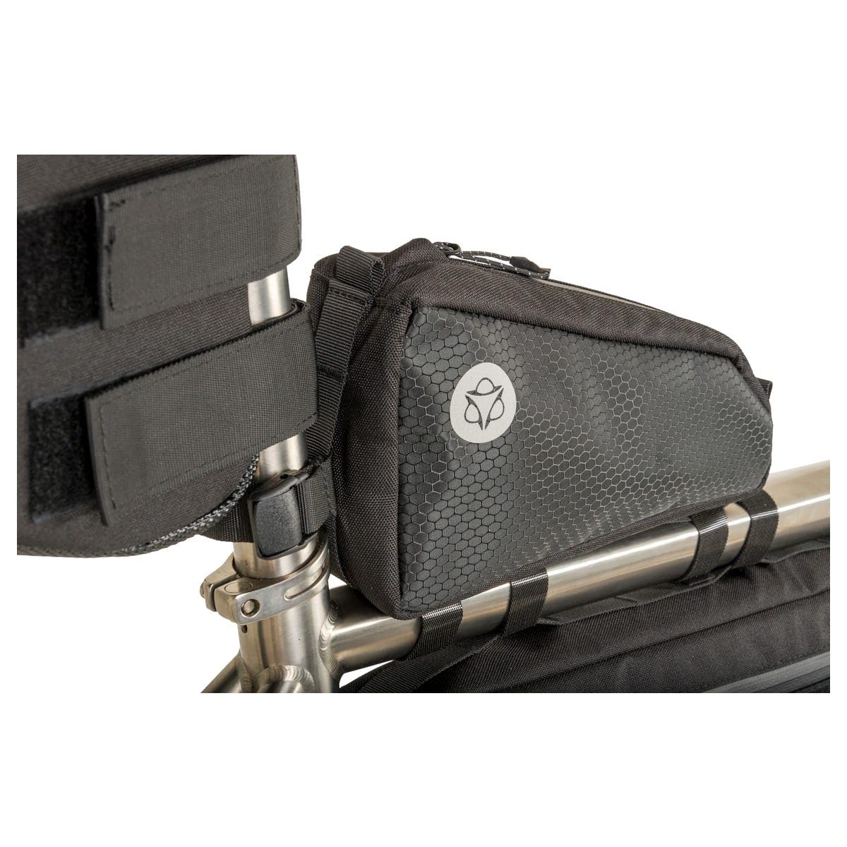 Bolsa VENTURE Top Tube 6x12x23cm Negra