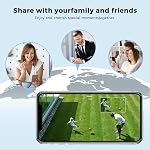 4K 8MP Caméra de sécurité double objectif en plein air, 2.4Ghz/5GhZ WiFi 360°PTZ Caméra Surveillance Exterieur, Suivi Automatique, Détection Humaine, vision nocturne de Couleur, 2-Way Audio, IP66 imperméable