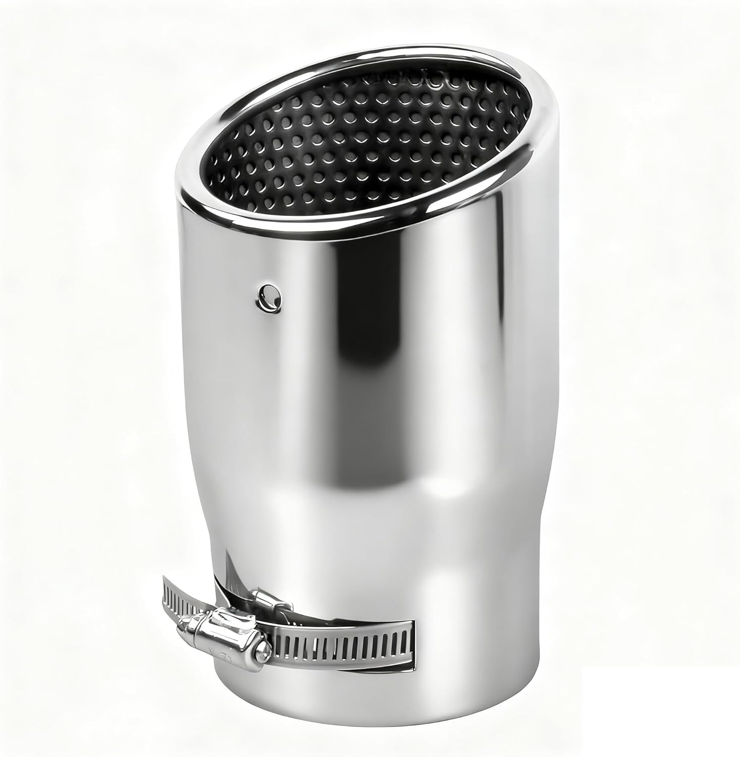 YOCTM Exhaust Tip for Ford Bronco 2021-2025 Stainless Steel Bolt-On Tail Pipe Tips 3 inch Inlet 4 inch Outlet 6" Long Tailpipe Fits Bronco 2/4-Door Models