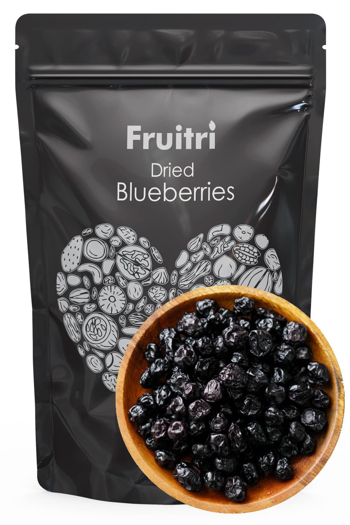 Fruitri Organics Dried Blueberries, Naturally Dehydrated Fruits, 400 grams (B085FP95C2) Amazon Price History, Amazon Price Tracker