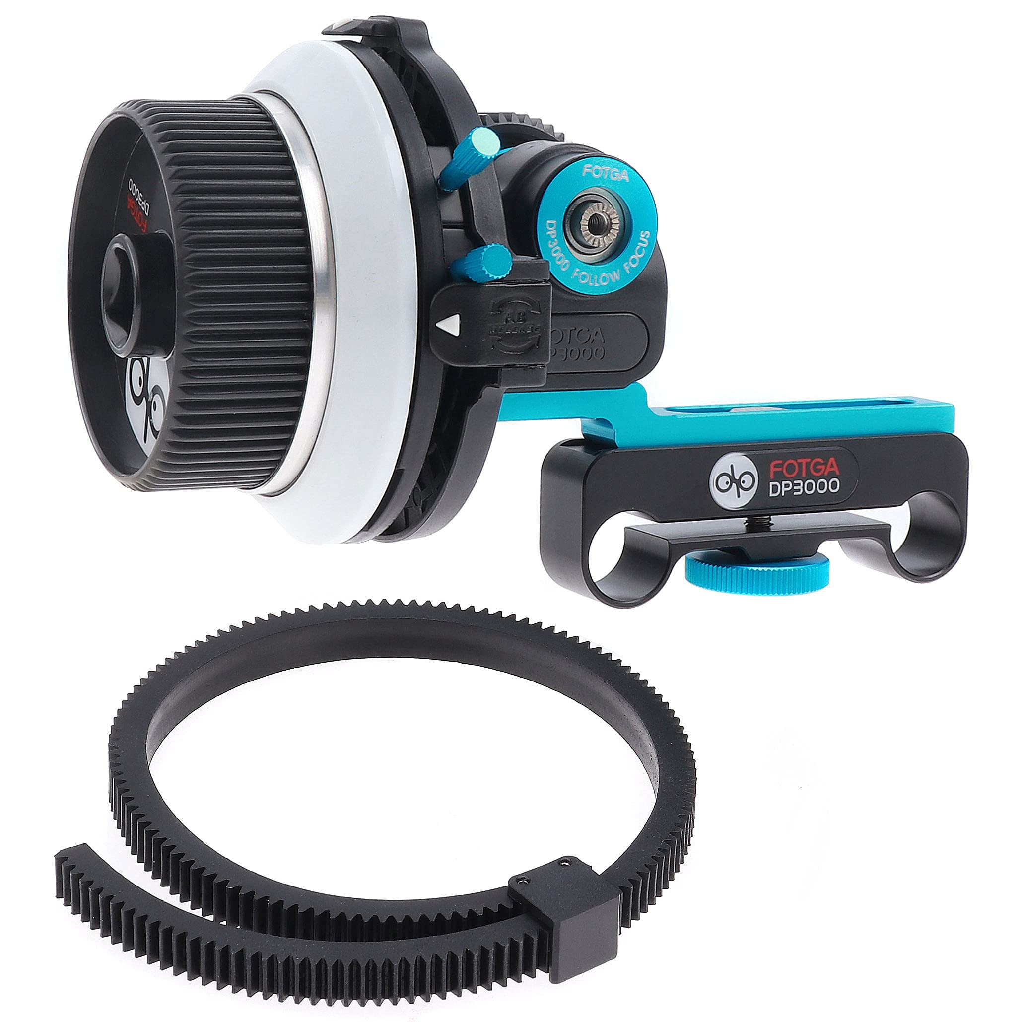 Fotga DP3000 M2 15 mm - Extracteur de mise au point DSLR avec butées A/B pour 5D II III 7D R5 R6 RP 60D A7 A7R A7S II III IV Z6 Z7 II GH4/5/5S BMPCC 4K DSLR Mirrorless Camera Video Film