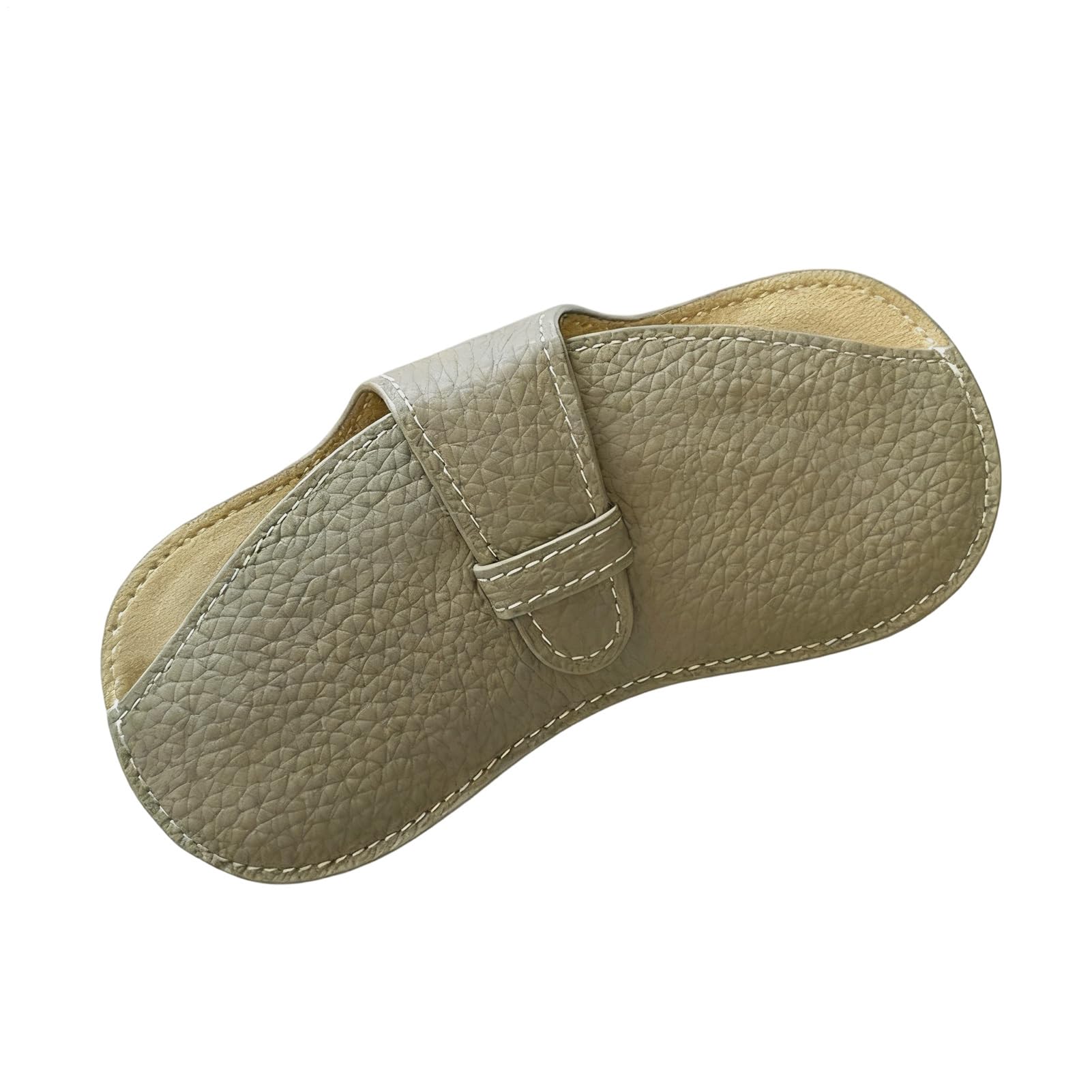 Flat Eyeglass Case,PU Leather Soft Portable Slim Glasses Pouch - Thin Eyeglasses Storage Bag | for Cash Cosmetic Cards Keys Pens