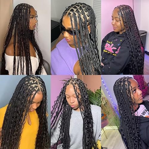 Miniatura 6 de Extensiones de cabello humano virgen brasileño 100 % sin procesar para trenzar, sin trama, 3.53 oz (1 paquete-2 paquetes), 100 % sin procesar,