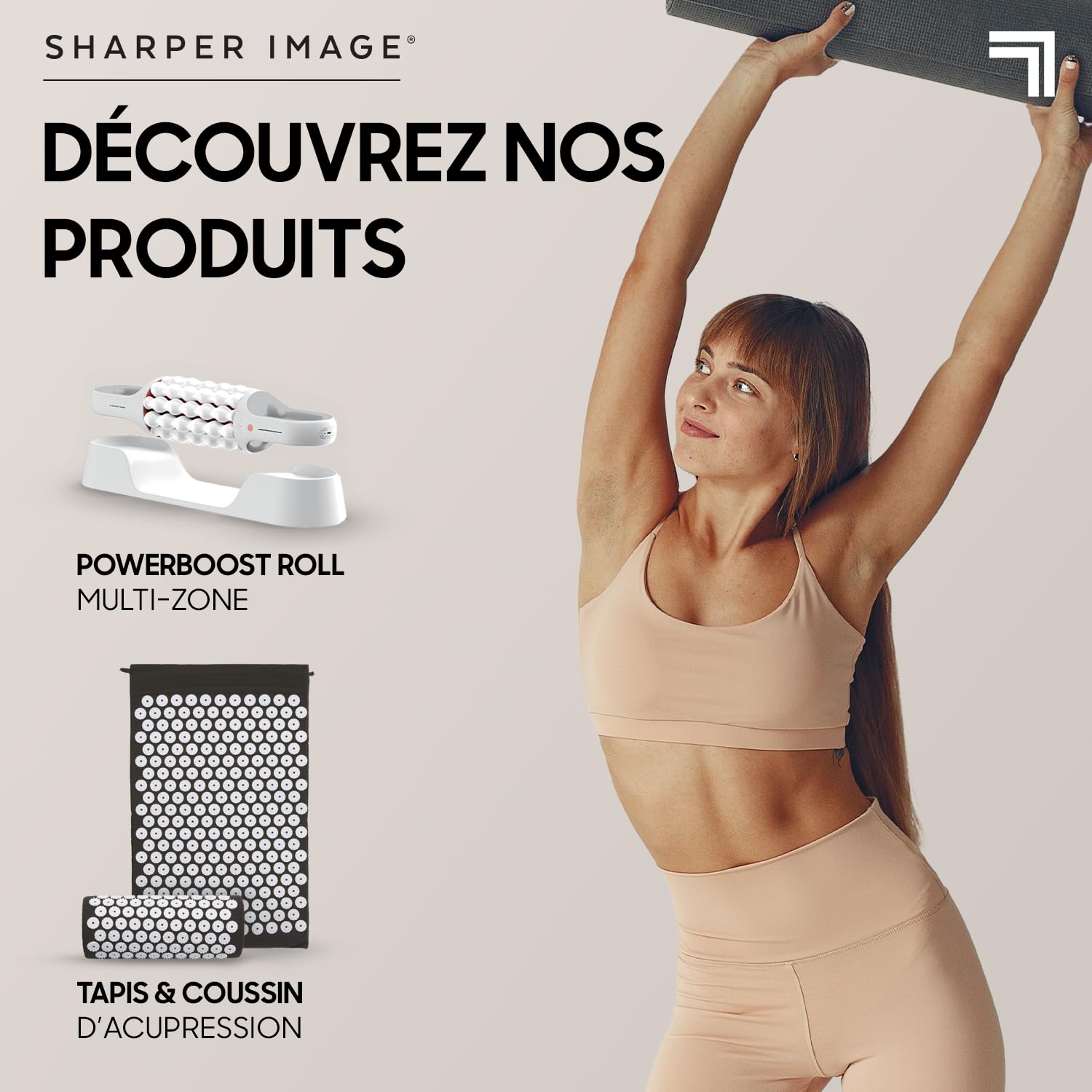 SHARPER IMAGE MASSAGER ROLLER