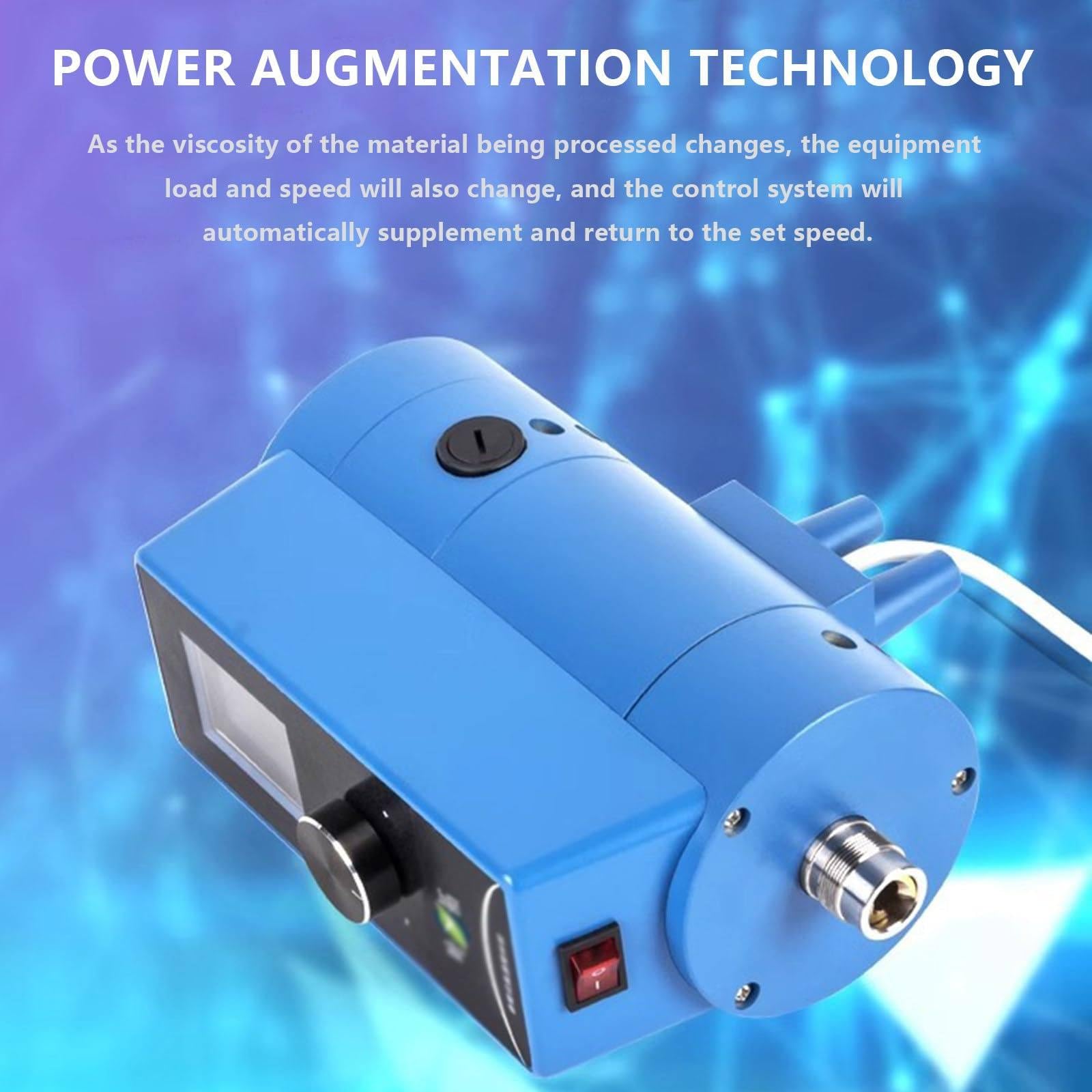 High Speed Homogenizer, 5-10000 ml freitragender Dispersionshomogenisator, Labordispergierer-Emulgator mit LCD-Anzeige, 2000-28000 U/min einstellbar, für Labor, Emulsion, Zelldispersion,50F