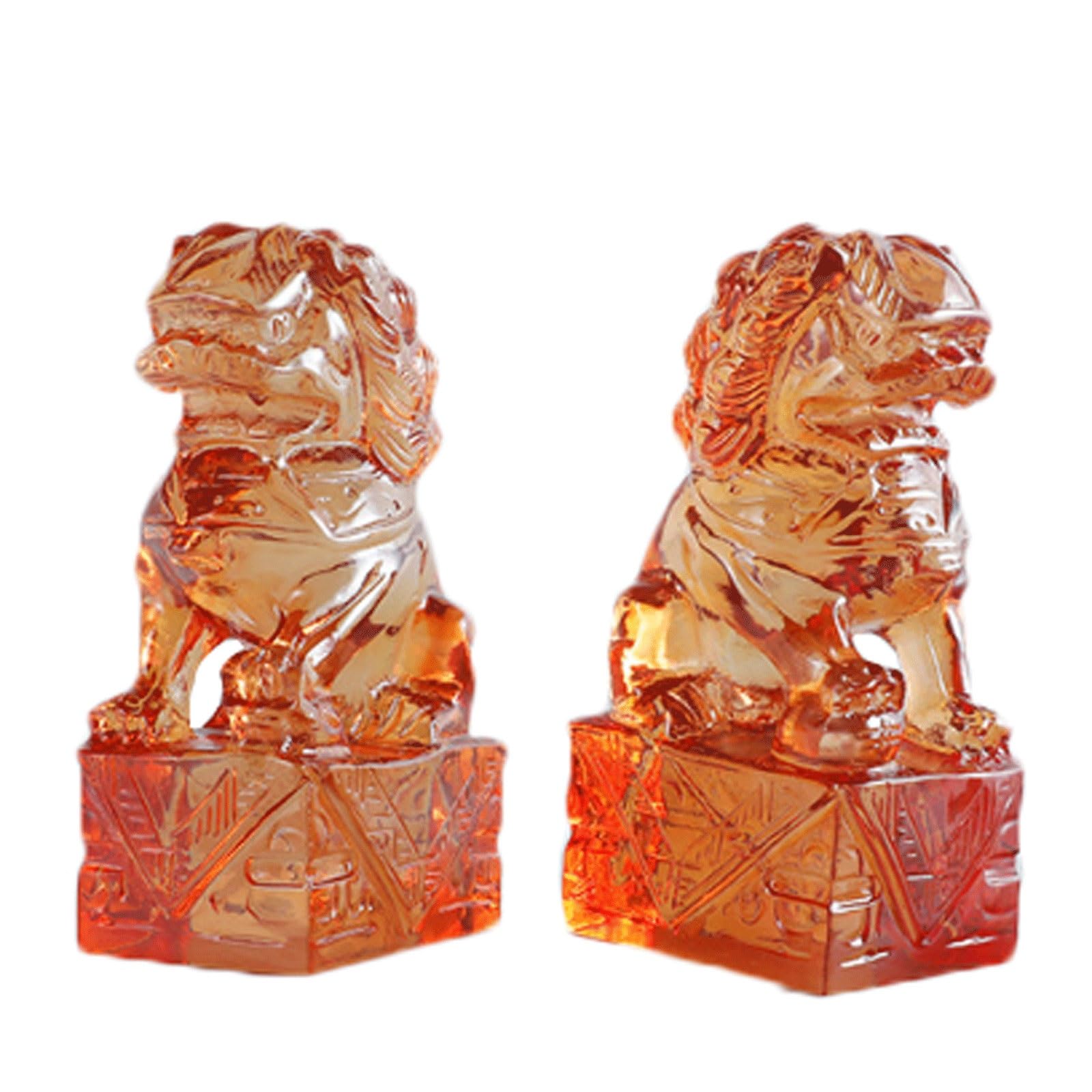 Resin Lion Sculpture Bookends, Classic Library Bookcase Decor, Decorative Book Back Holders for Home Office Desk