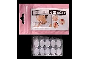Clear Earring Support Patches - The Miracle Lobe Solution
