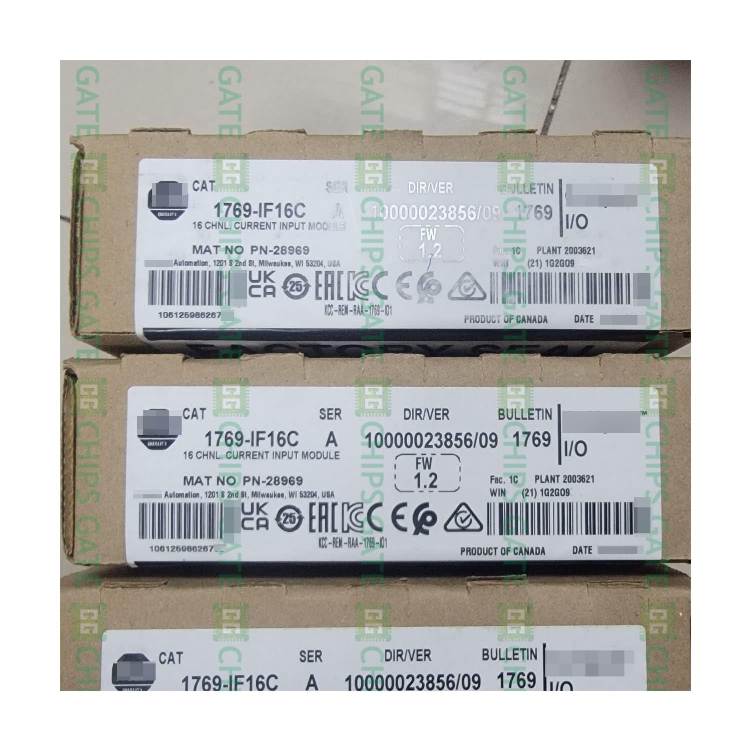 New Factory Sealed 1769-IF16C SER A 16Pt A/I Module