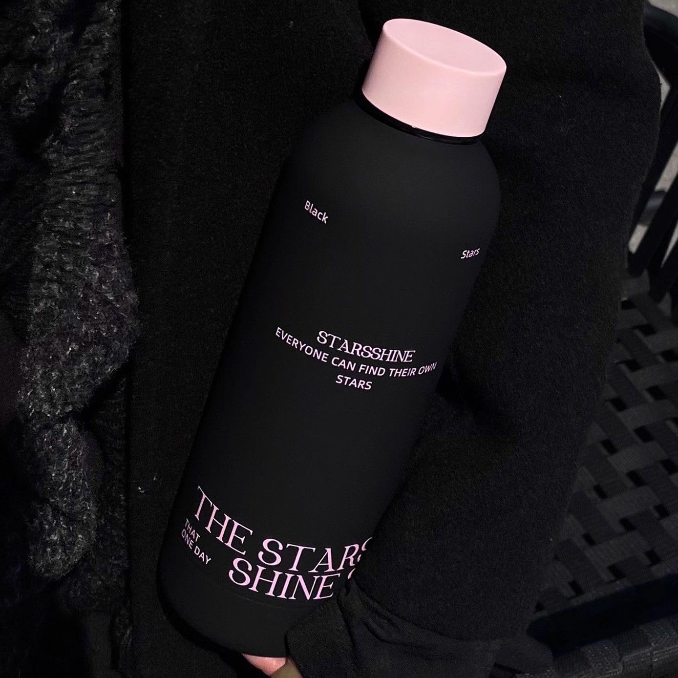 STARSSHINE 20oz Stainless Steel Water Bottle Vacuum Insulated Leakproof