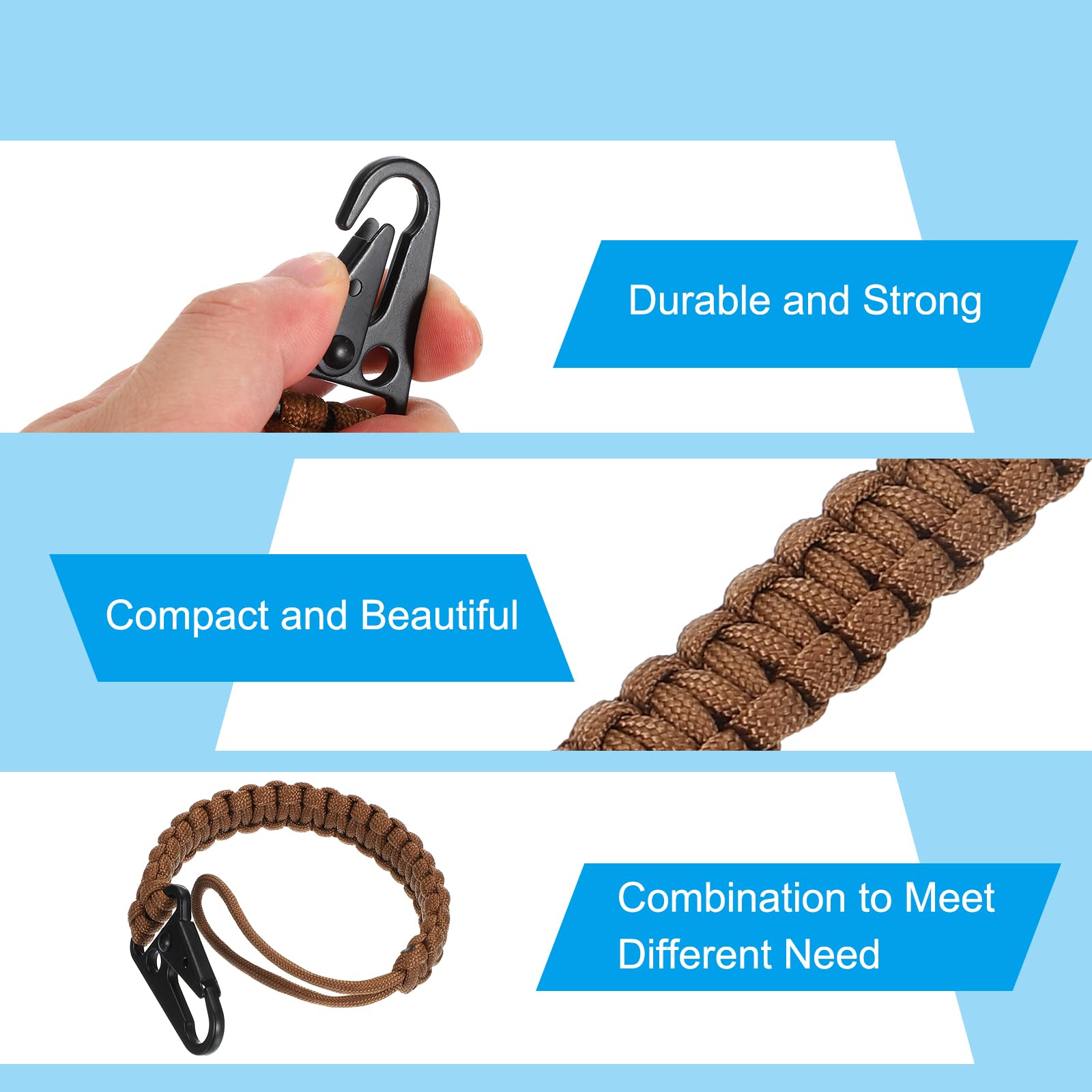 PATIKIL Paracord Keychain - Image 3