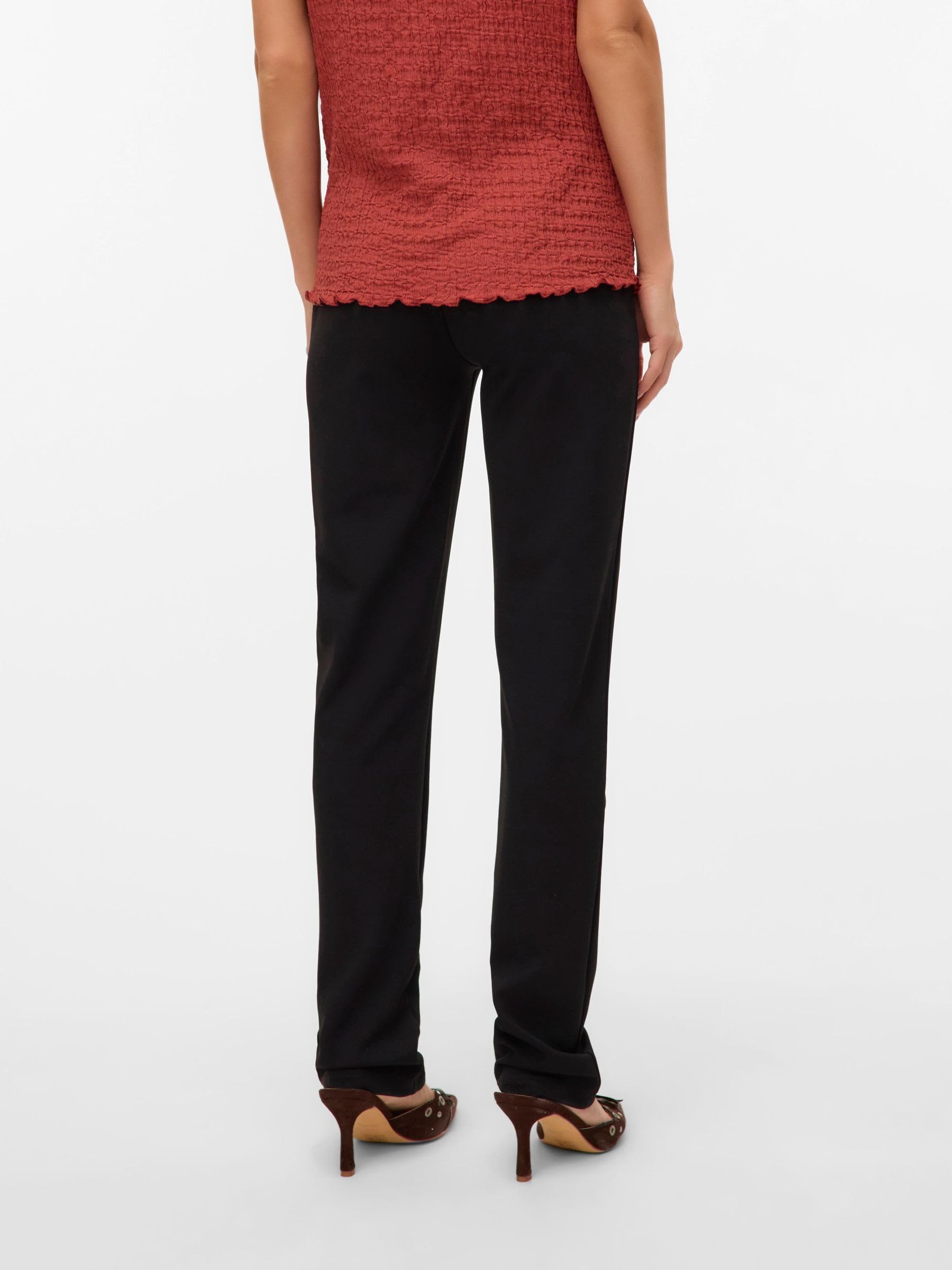 MAMALICIOUS Female Hose Normal geschnitten Hohe Taille Hosen | Trousers